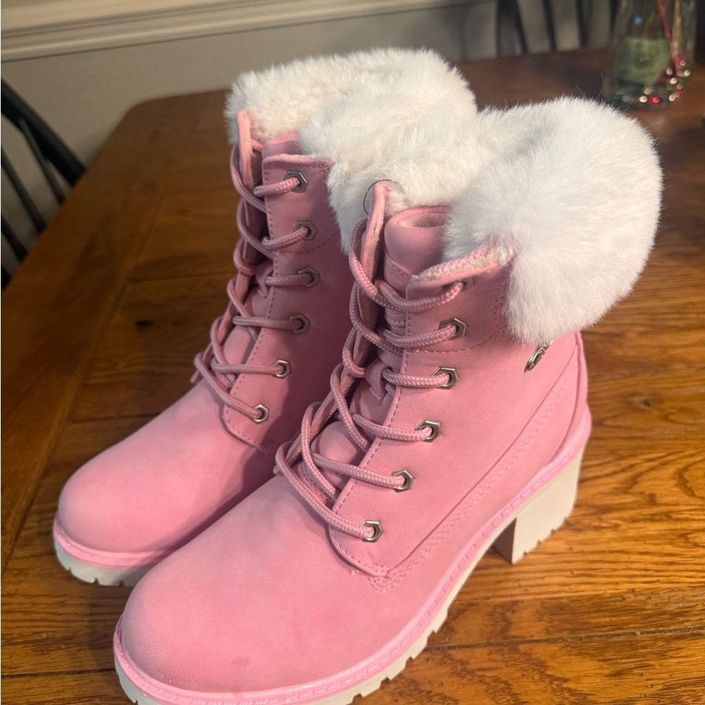 LUGZ Cozy Pink Women's Winter Boots - Picture 2 of 8